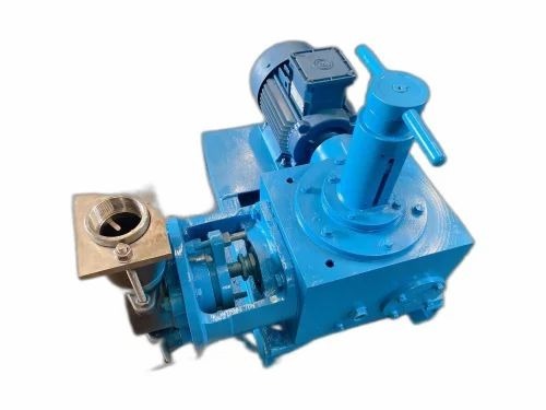 Skid Mounting Dosing Pump - Mild Steel, Blue, 1.5 Hp, 3500 LPH, 310 kg/sq cm | Electric Diaphragm Pump, Chemical Dosing