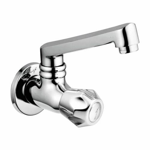 Ss Water Tap - Stainless Steel Various Sizes Silver | Corrosion Resistant Rust Proof Wall Mounted Glossy Chrome Finish