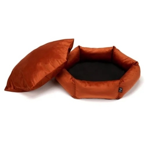Terracota Nylon Dog Bed - Nylon, Custom Size, Terracotta | Good Quality Pet Care