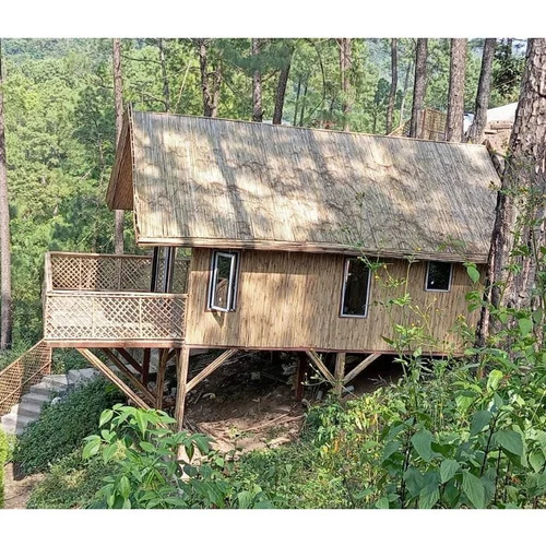 Tree House Bamboo Hut - Color: Brown