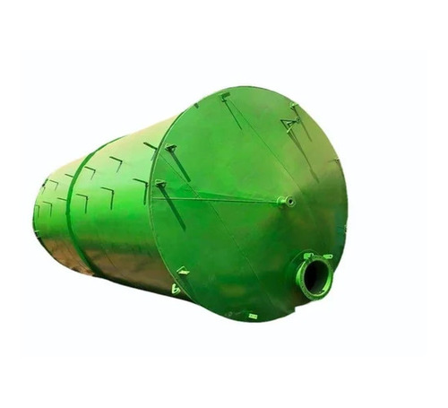 20000 L Diesel Storage Tank - Carbon Steel, 20000 L, Green | Industrial Use, Corrosion Resistant