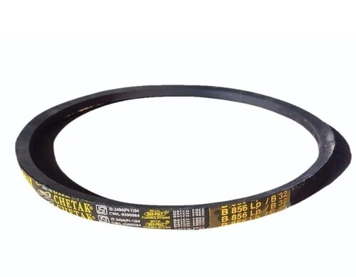 B 32 V Belt - Rubber, All Sizes, Black | Hard Fractional Horsepower Machine Tool Belt