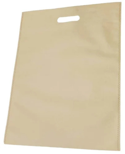 Beige D Cut Non Woven Bag