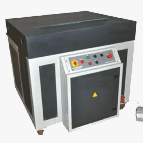 Book Edge Squaring Machine - Steel, Black, Semi-Automatic, PLC Control, 440V, 3-Phase