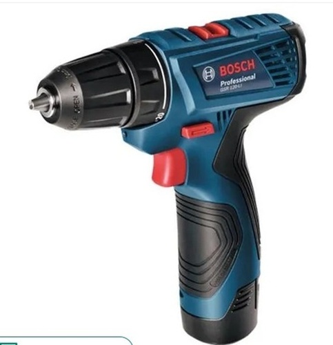 Bosch Cordless Drill Driver Gsr 120 Li - Plastic 196mm Multi Color 12V 1.5Ah Li-Ion 20/10mm Drill Capacity Variable Speed