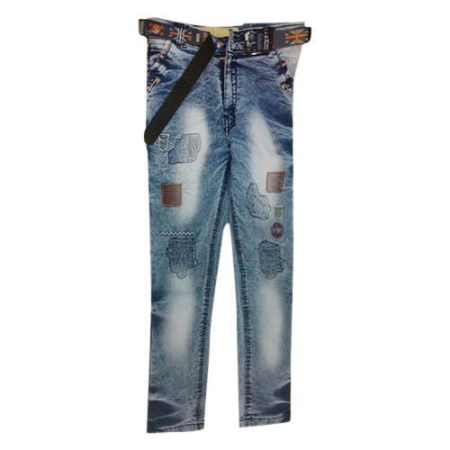 Boys Stylish Denim Jeans - Denim, Various Sizes, Blue | Breathable, Quick Dry, Anti UV, Relaxed Fit