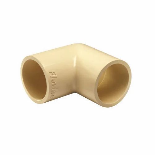 Cpvc 90 Degree Elbow - CPVC, Cream, Polished Finish | Durable, Lightweight, Weather Resistant