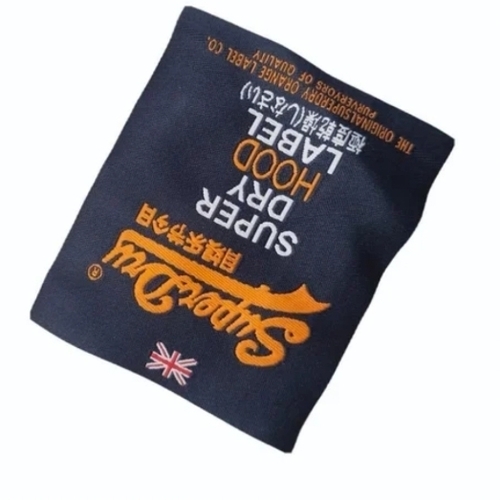 Garment Black Woven Label