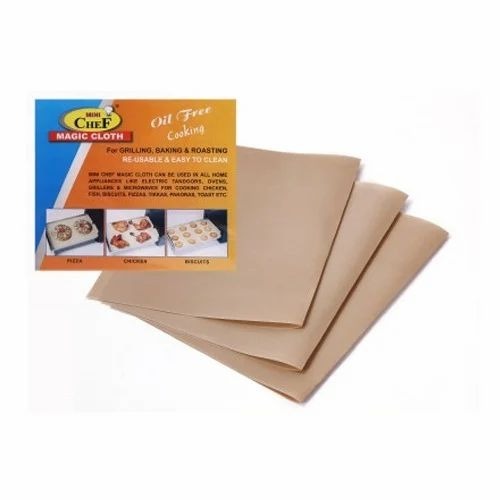 Grill Baking Cloth - Washable Soft Fabric, Customized Sizes, Multicolor Printed