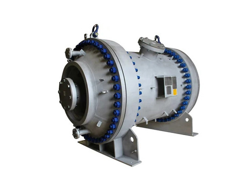 Industrial Spiral Heat Exchangers - SS/Hastelloy, Custom Dimensions, Silver Grey | Cross Flow, High-Temperature Oil Condensers for Pharma