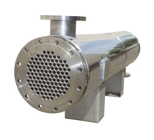 Industrial Tube Heat Exchangers - Silver Tube Structure, High-Temperature Industrial Use