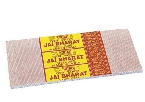 Jai Bharat Transmission Belts - Steel Grip, 2 Meter, White | Hard Duck Grip