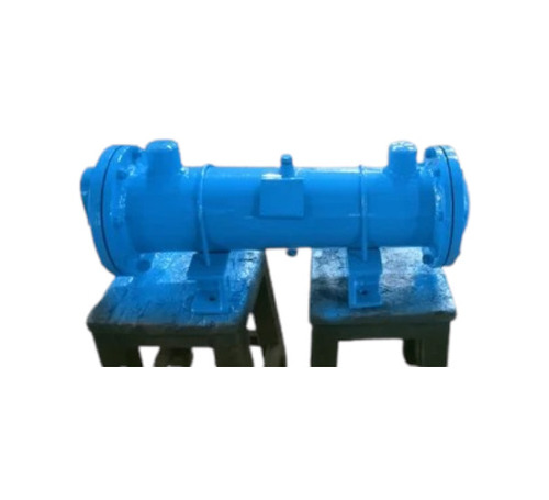 Shell And Tube Water Cooled Heat Exchanger - Blue, High-temperature, Tube Heat Exchanger | Industrial Use, New Condition