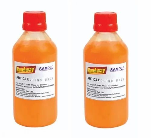 Skin Friendly Liquid Hand Wash - Orange Bottle, Standard Size | Skin Friendly, Suitable For All Skin Types, 18 Months Shelf Life