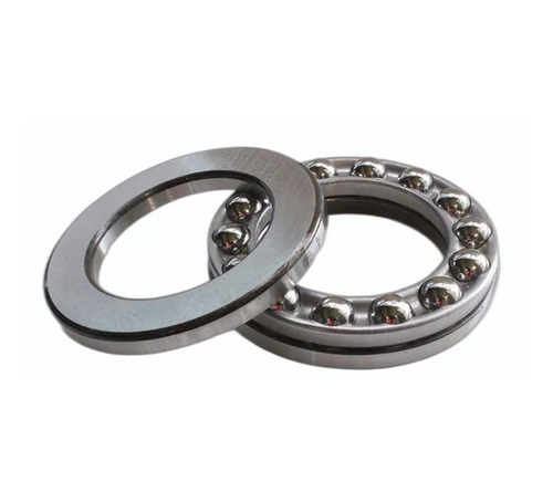 SS Thrust Ball Bearing - Stainless Steel 304 60mm ID 80mm OD, Silver Polished Rust Resistant