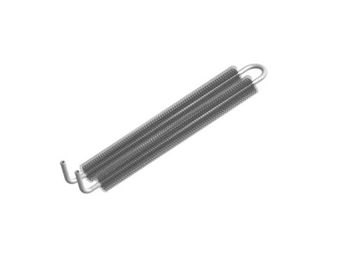 Wire Wound Heat Exchanger - Powder Coated Silver 100 m3/hr Flow Rate 240V | New Industrial Use Low Noise 45 dB