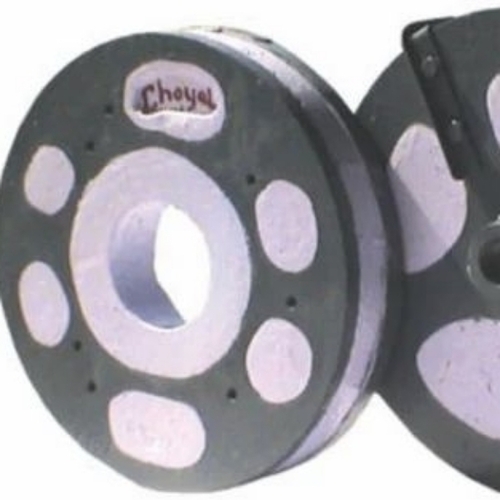 Choyal Horizontal Type Emery Stone 16 Inch - Emery, Black, Round Solid Surface Marble