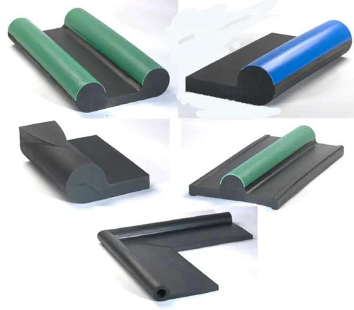 Double Bulb Gate Seal - Rubber, Black | Strong Flexible Seal, Water-Tight, High Pressure Resistance