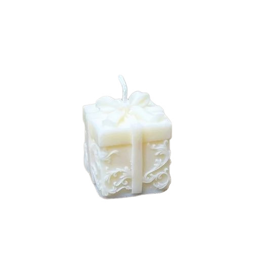 Fancy Gift Candle - Handmade Soy Wax, 3x3x4 cm, Multicolor Flower Shape | Flameless, Scented, Decorative Votive