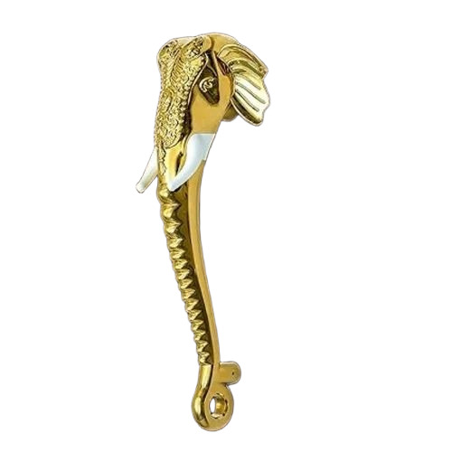 Golden Elephant Door Handle