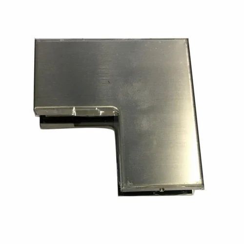 L Shape Glass Patch Fitting