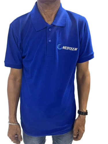 Men Corporate T Shirt - Cotton, Customized Size, Multiple Colors | Polo Collar, Short Sleeves, Lightweight, Breathable
