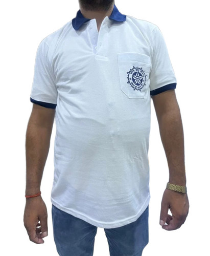 Men White Corporate T Shirt