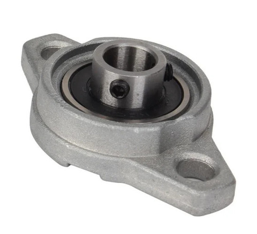 Miniature Pillow Block Bearing - MS, 25mm, Dark Green, 40 HRC Hardness | Grease Lubricated, Corrosion Resistant