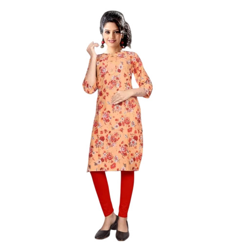 Rayon Printed Kurti
