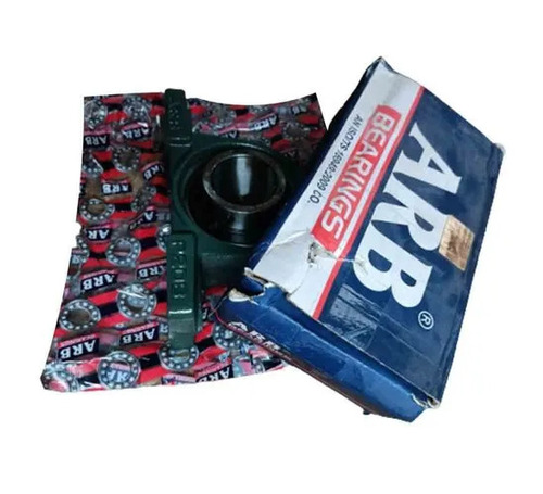 P208 ARB Pillow Block Bearing - MS 85x150x36mm Black/Blue | Corrosion Resistant Rust Proof Industrial Use