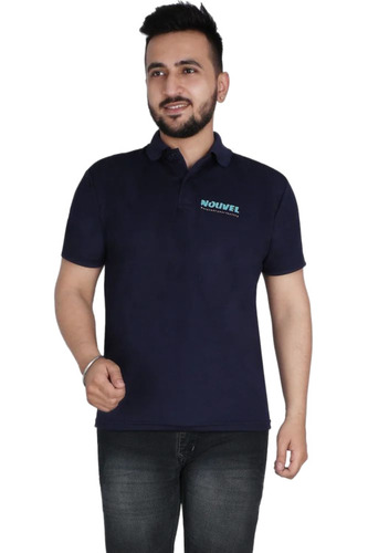 Promotional Collar T Shirt - Cotton, Customized Size, Multiple Colors | Light Weight, Breathable, Polo Collar, Short Sleeves, Casual Style