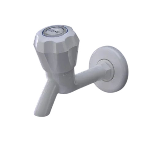 White Plastic Water Tap
