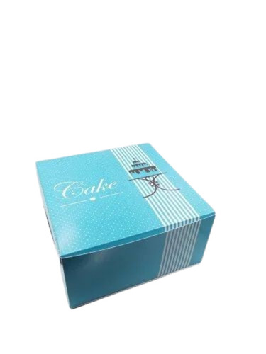 1/2 Kg - Blue Cake Box