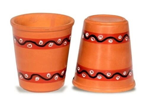 250 Ml Clay Lassi Glass