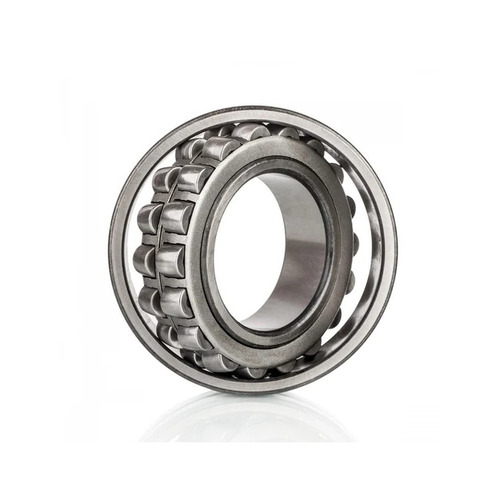 Bottom Roller Bearings - Steel Double Row, Silver | Open Cage, Corrosion Resistant, Industrial Use