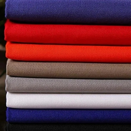Cotton Woven Fabric - 100% Cotton, Multicolor, Plain Style | Breathable, Durable, Lightweight, Fast Colors