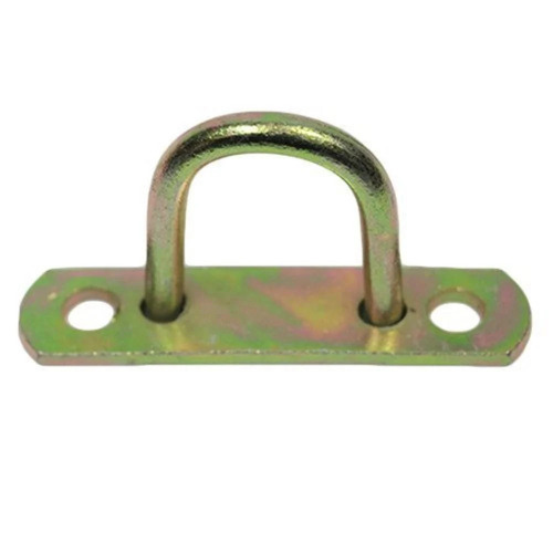 Iron Fan D Hook - Metal Gold Zinc Nickel Finish, Corrosion Resistant, Hardness 50 HRC