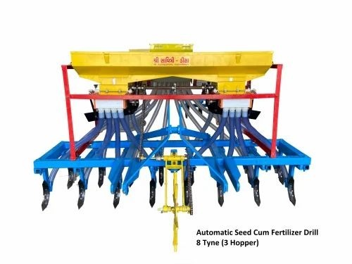 Mild Steel Automatic Seed Cum Fertilizer Drill