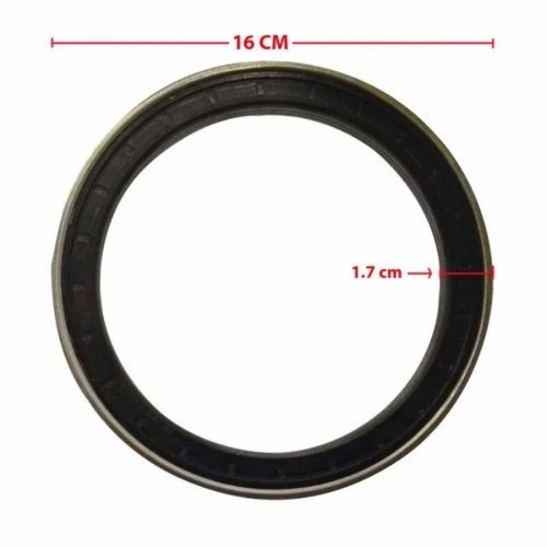 NBR JCB 455 Loader Hub Oil Seal - Rubber Black O Ring | Heat Resistant Pressure Withstanding Dust and Moisture Protection