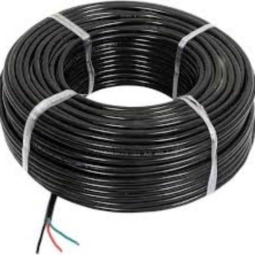 PVC Insulated Electrical Wire (Coil Type) - Copper Conductor Black PVC Flexible | Heat & Moisture Resistant Shock-Proof Flame-Retardant Available