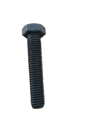 Tvs Hex Bolts - 3 Inch Length, 8.8 mm Diameter, Black | Full Thread, Hex Full Bearing Head
