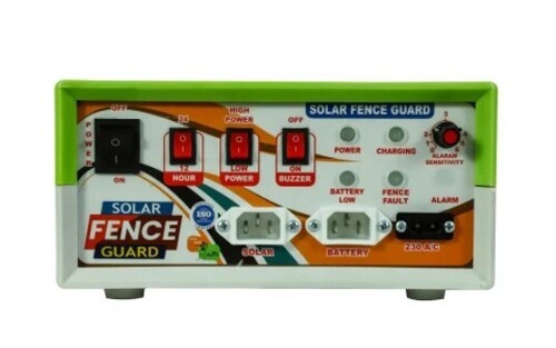 10kv Solar Zatka Machine With Battery - Mild Steel, Size 16/20, Multi Color, 4.5mA Input Current, Fully Automatic | Industrial Use, High Efficiency, Warranty Included