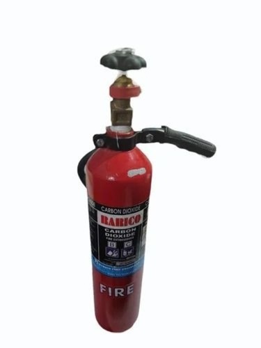 4.5 Kg Carbon Dioxide Fire Extinguisher - 6 Kg Capacity, Class B Fire Rating | Red Cylinder Fire Protection Equipment
