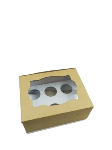 6 Pc - Mini Cup Cake Box