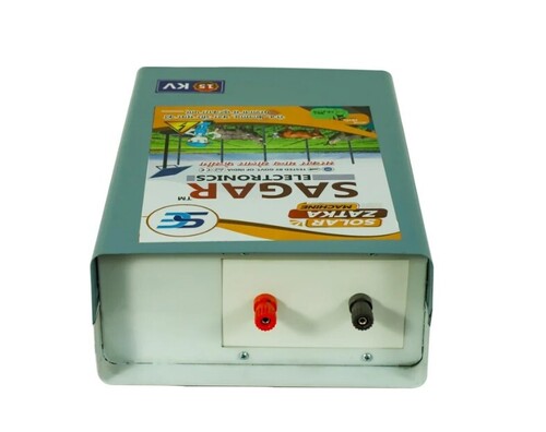 Agriculture Solar Zatka Machine - Fiber/Metal, Size 16/20, Grey, 4.5mA Input Current | Fully Automatic, Durable, High Efficiency