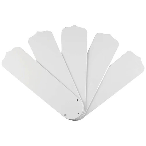 Ceiling Fan Blades - Lightweight White, Balanced Design | Strong Build, High Air Delivery, Durable, Easy Installation