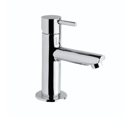 CHR 10001PM Brass Pillar Cock - Chrome Coated, Silver Color | Glossy Finish, Corrosion Resistant