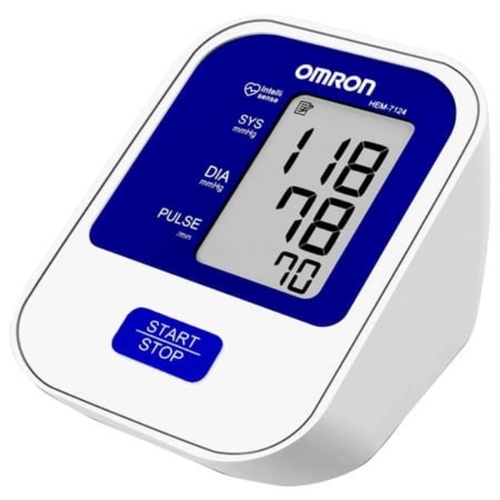 Digital Bp Monitor - PVC, Battery Powered, 118/78 mmHg | Large Digital Display, Automatic Inflation, Memory Storage, Irregular Heartbeat Detection