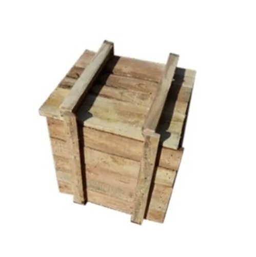 Export Quality Wooden Packaging Box - Hard Wood, 5-15 mm Thickness, Brown, Square, Waterproof, 601-800 Kg Capacity, Eco Friendly
