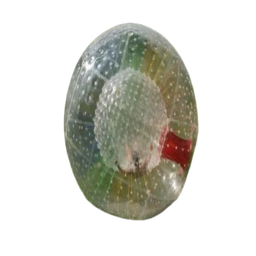 Flexible Tpu Zorbing Ball - Tpu, 80 Kg Weight, Transparent, Dotted & Plain Pattern | Durable, Outdoor Recreation